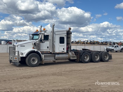 2015 Kenworth T800 Cabina con cuccetta per trattore stradale 3 assi