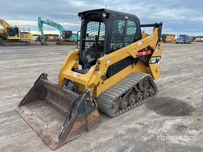 2015 Cat 257D Two-Speed لودر بجنزير