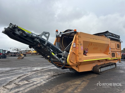 2012 Portafill 4000T Tracked Trommelsieb