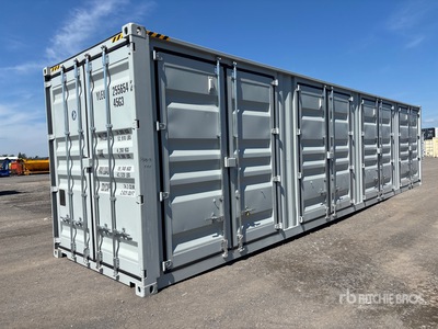 2026 40 ft High Cube Multi-Door Contenedor de almacenamiento