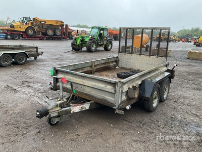 2016 Indespension 2.5 m T/A Plant Trailer