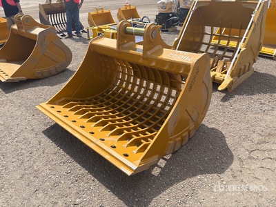 2026 Warrior WBRC20-1300-B 58 in 1.3 m3 Screening Excavator Bucket - Fits Cat 320 (Unused)