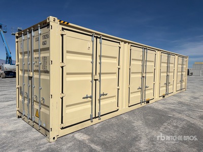 2026 40 ft High Cube Multi-Door Storage Container