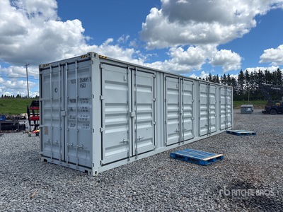 2026 40 ft High Cube Multi-Door 40 Ft One-Way High Cube Storage Container (Unused)