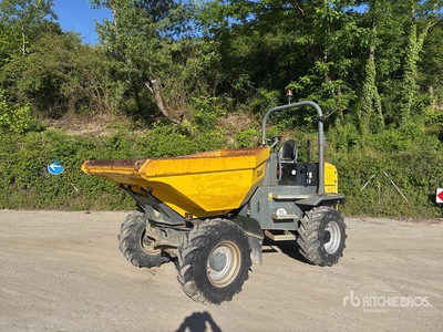 2018 Wacker Neuson DW60 6 t 4x4 Swivel Motobasculeur جرار نقل
