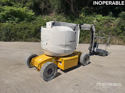 2008 Manitou 120AETJ-L 2WD Electric Nacelle Articulee Electrique Articulating Boom Lift (Inoperable)