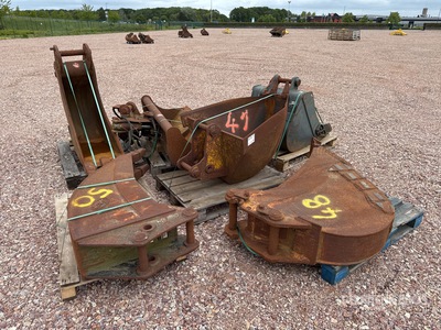 Qte De Godet Qty Of Bucket Excavator Bucket