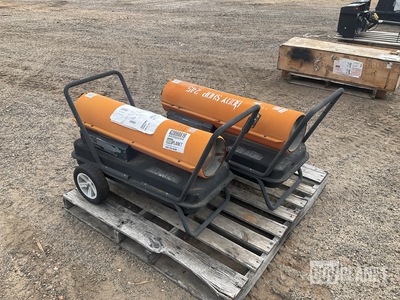 (2) Dayton Portable Fired Heaters