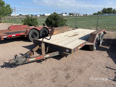 1999 Shopmade 21 ft T/A Remorque à plateau basculant