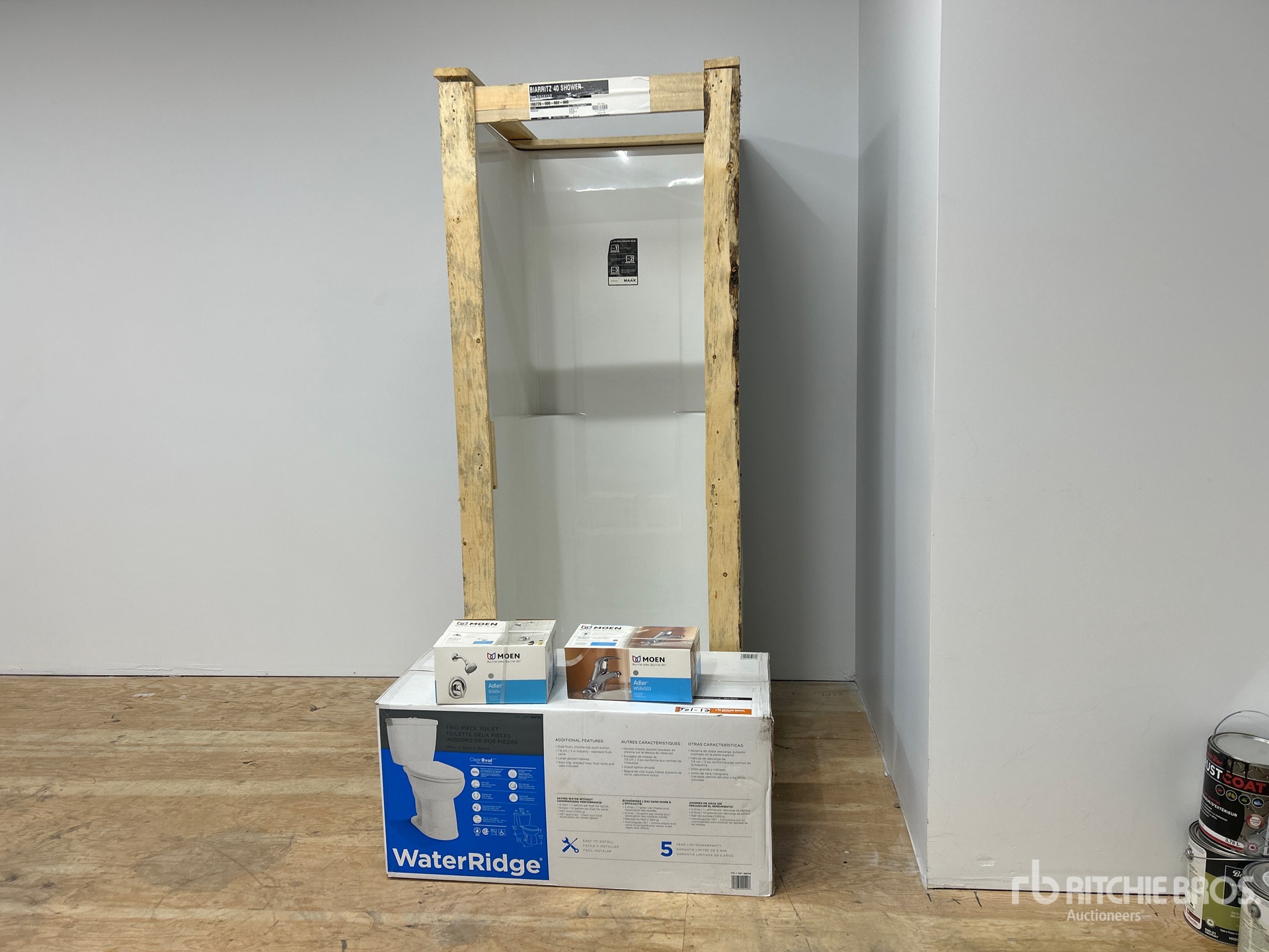 Fiberglass Shower (Unused)