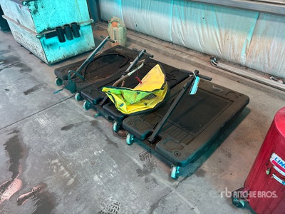 Quantity of (3) Rolling Drip Trays