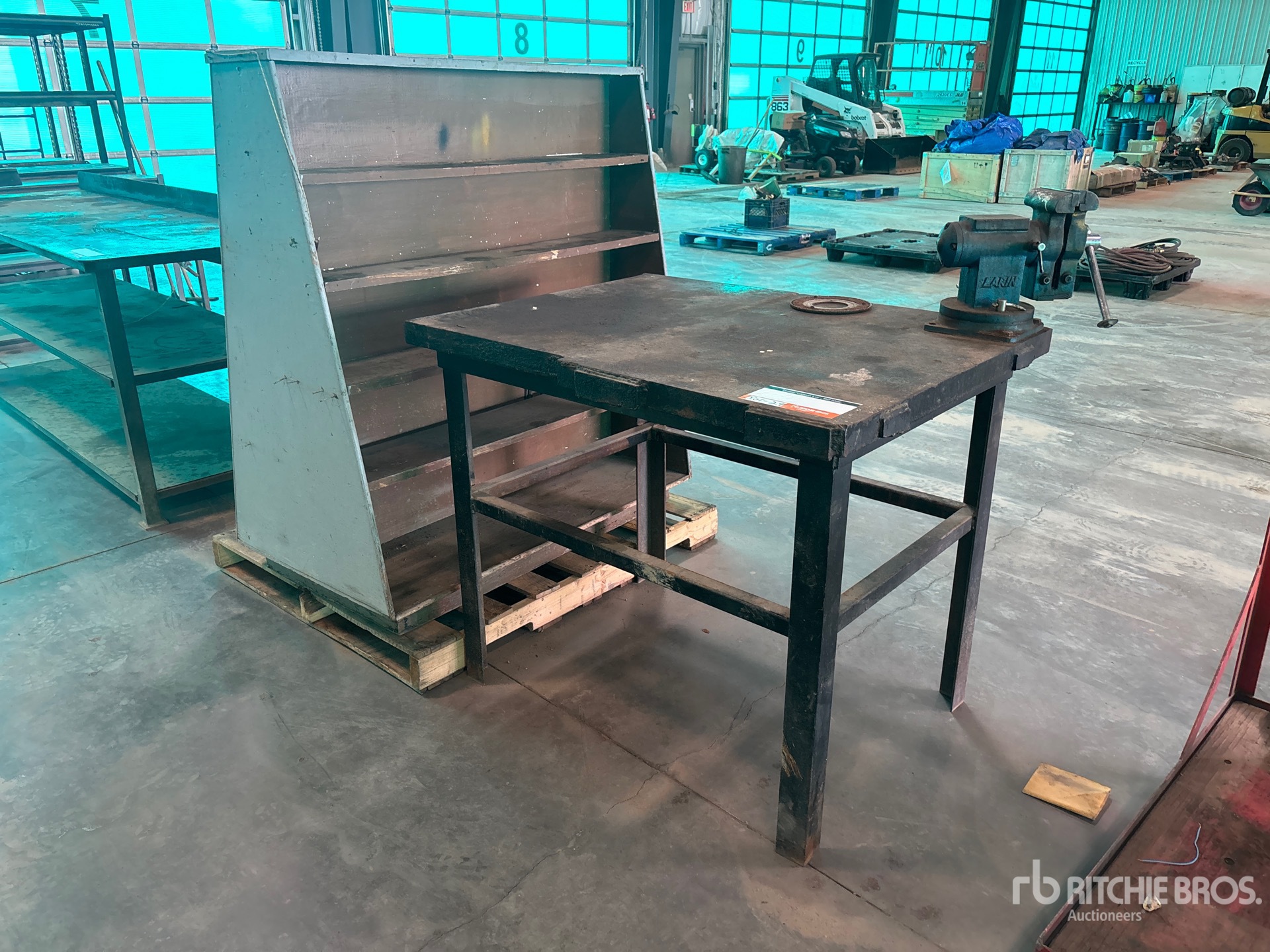3 ft 8 in Steel Workbench