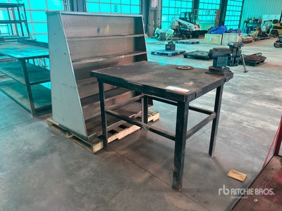 3 ft 8 in Steel Workbench
