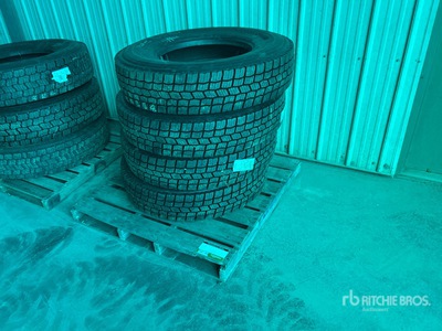 Quantity of (4) Golden Crown AT160 11R22.5 Re-treaded Tires (Unused)