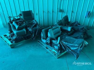 Quantity of (12) Motor Coach Bus Seats