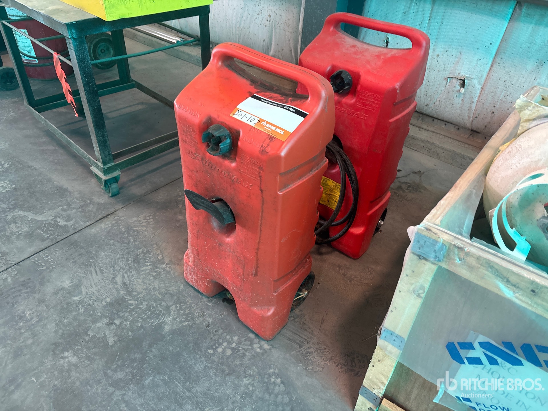 Quantity of (2) Portable Poly Fuel Tank