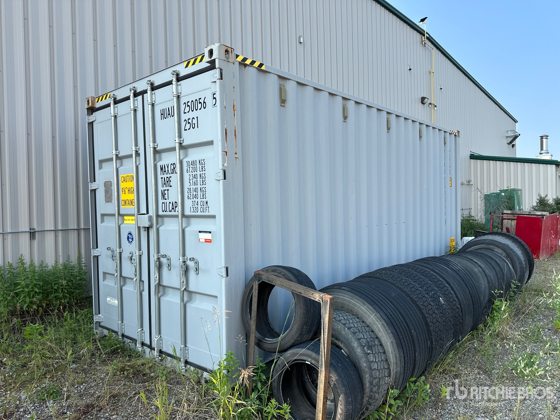 2017 20 ft High Cube Storage Container