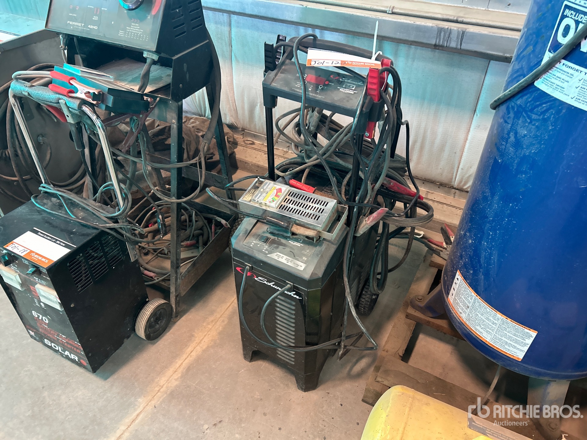 Quantity of (2) Schumacher 12/24 Battery Charger