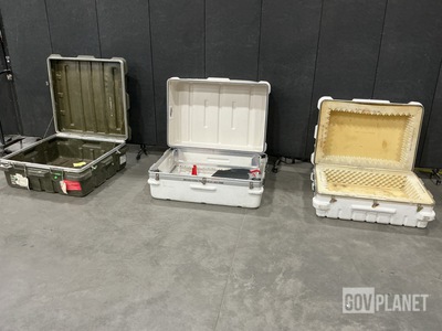 (8) Assorted Storage Cases