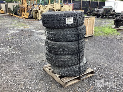 (5) Goodyear Wrangler 37x12.50R16.5LT Tires