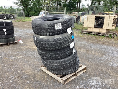 (5) Goodyear Wrangler 37x12.50R16.5LT Tires