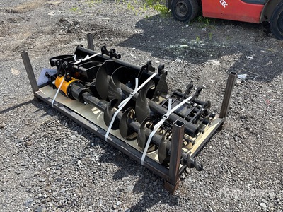 Quantity of (8) 2026 VICSEC VCA-8 Mini Excavator Attachments (Unused)