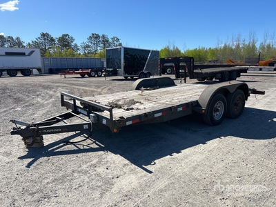 2011 16 ft T/A Equipment Trailer