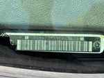 Frame Stamp Serial Number/VIN Photo