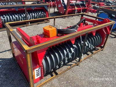 2026 Raytree RMBD72 72 in Drum Skid Steer Mulcher (Unused)