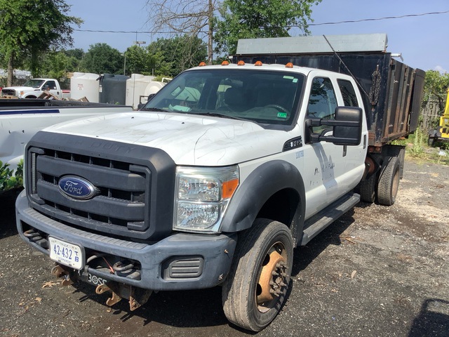 2016 Ford F-450 XL 4x2 Crew Cab S/A Dump Truck