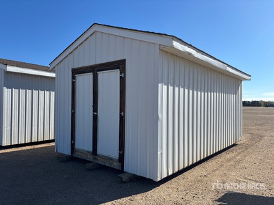 12 ft 4 in x 20 ft Skid Mounted Shed