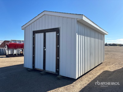 12 ft 4 in x 20 ft Skid Mounted Shed