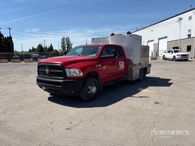 2012 Dodge Ram 3500 4x4 Crew Cab Camión Utilitario