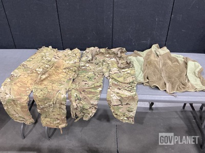 (13) Cold Weather Jackets, (5) Pairs of Cold Weather Trousers & Assorted Items