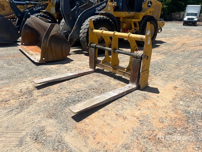 64 in Wheel Loader Forks - Fits John Deere 524