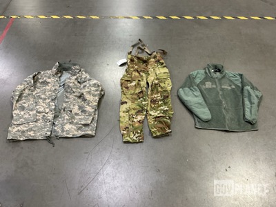 (6) Cold Weather Parkas, (8) Pairs of Cold Weather Trousers & Assorted Items