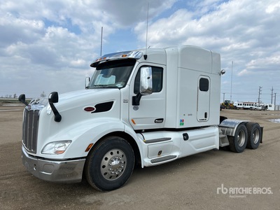 2020 Peterbilt 579 تراكتور شاحنة نهارية (ثنائية المحور)