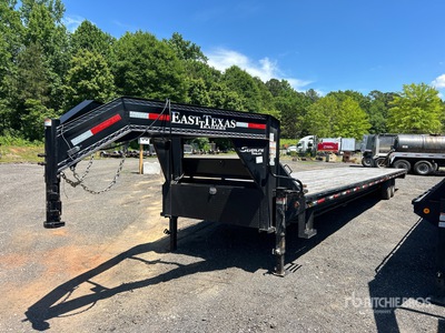 2025 East Texas GN 40 ft Gooseneck Equipment Trailer
