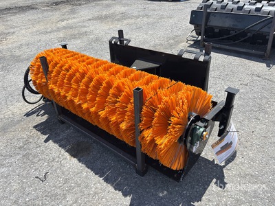 2026 GIYI GY-SE61 61 in Skid Steer Broom (Unused)