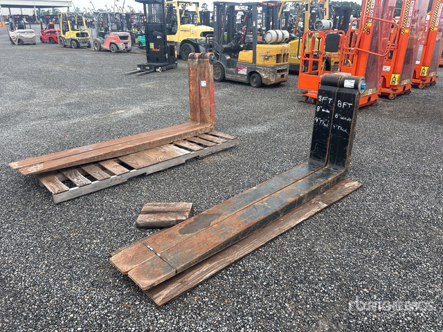 95 in 8 ft Lift Truck Forks