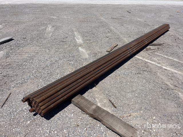 Quantity of 21 Ft Steel Pipe