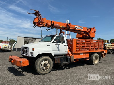 1998 Versalift TM3050 on 1998 GMC C8500 4x2 Graafmachine Derrick Truck