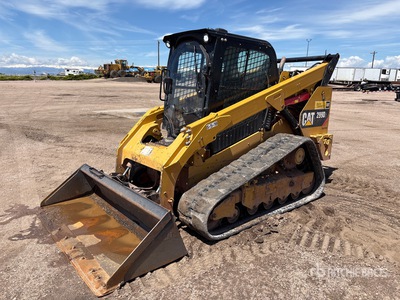 2017 Cat 299D2 Two-Speed لودر بجنزير