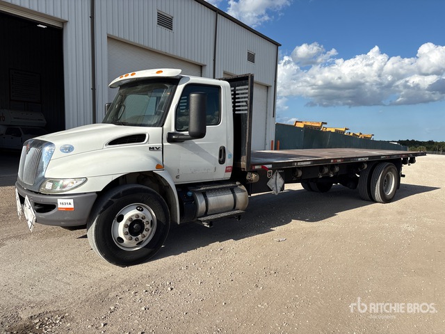 2020 International MV607 4x2 Flatbed Truck
