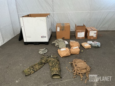 (4) Pairs of Camouflage Trousers, (7) Cold Weather Jackets & Assorted Items