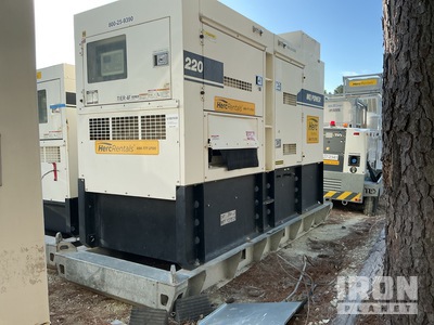 2019 Multiquip DCA220SSJU4F2P 220 kVA Skid-Mounted مولد