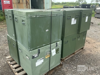 (8) Garrett 864083-1 Storage Containers