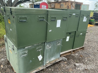 (8) Garrett 864083-1 Storage Containers