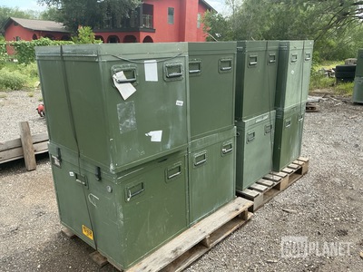 (8) Garrett 864083-1 Storage Containers