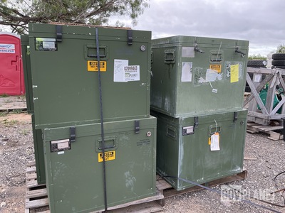 (8) Garrett 864083-1 Storage Containers